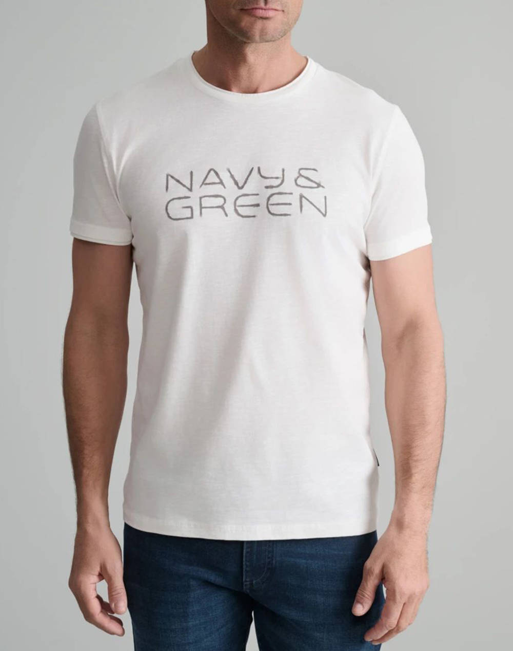 NAVY&GREEN ТЕНИСКА