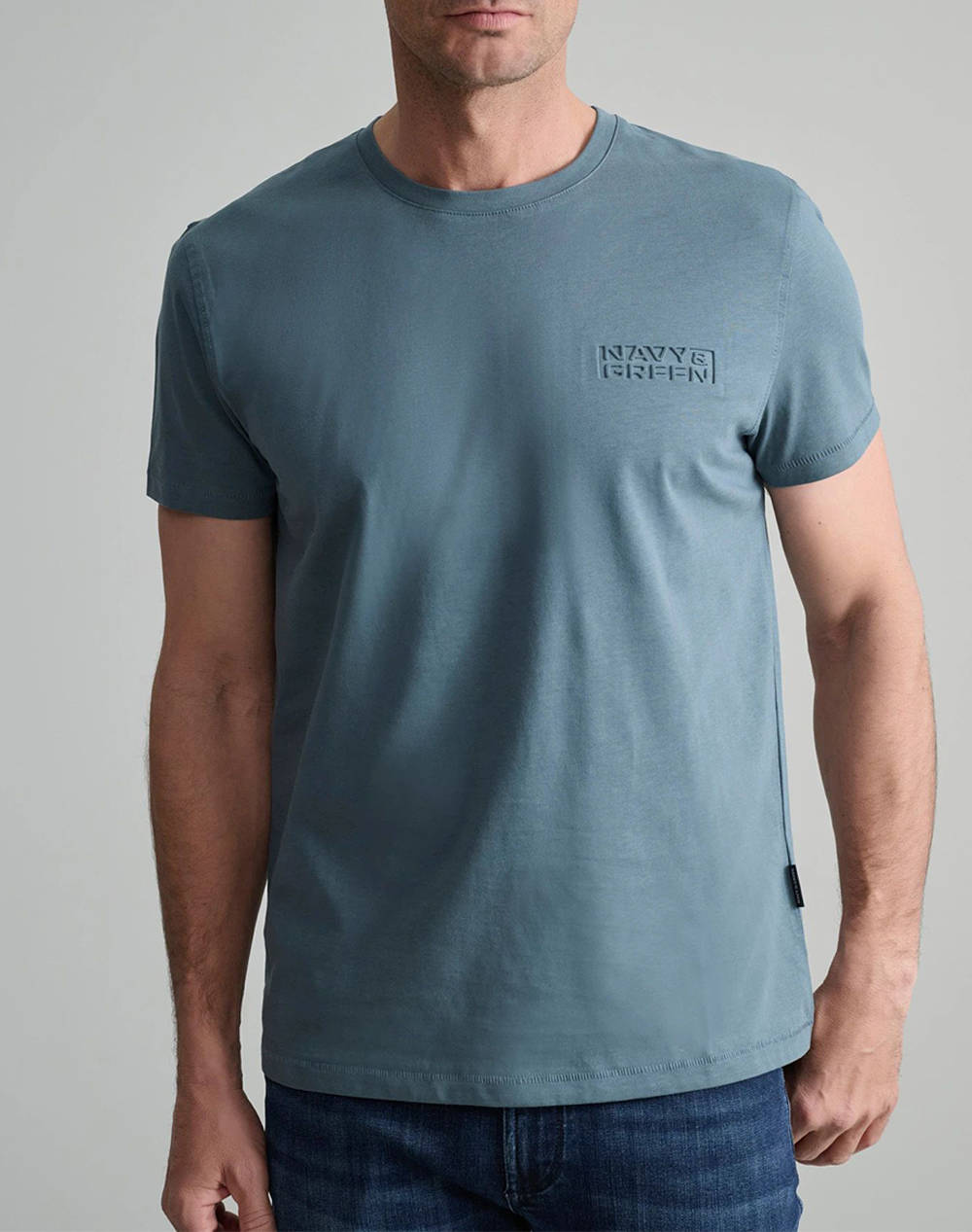 NAVY&GREEN ТЕНИСКА