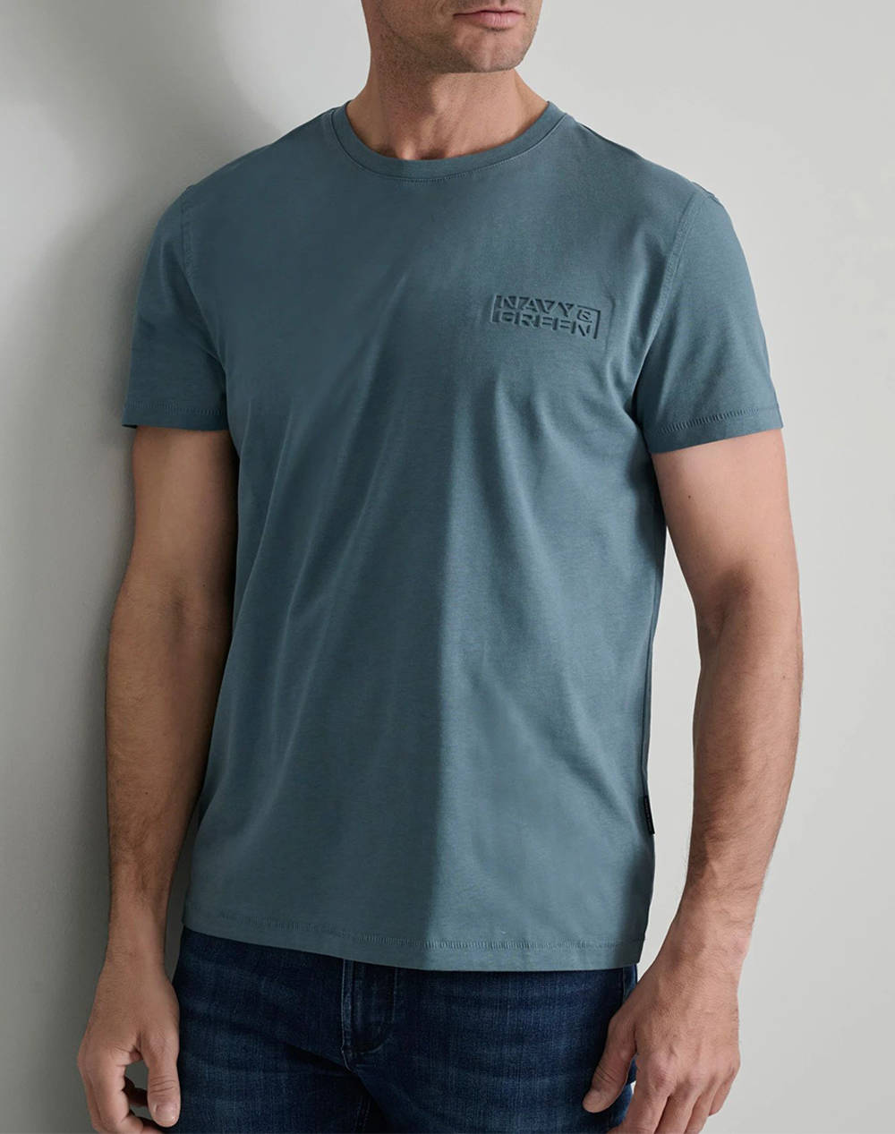 NAVY&GREEN ТЕНИСКА