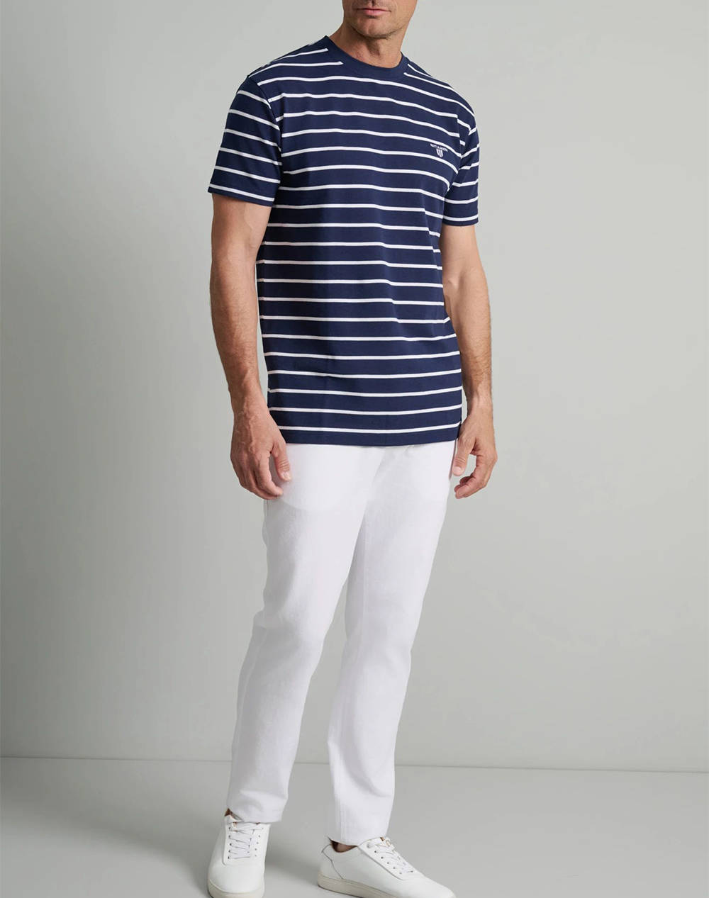 NAVY&GREEN МЪЖКА ТЕНИСКА, CUSTOM FIT