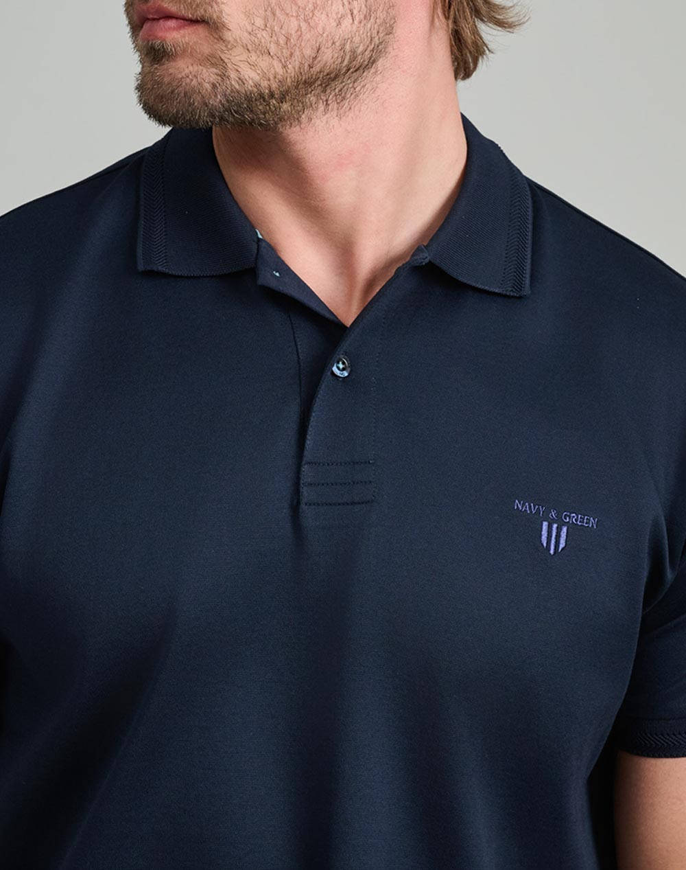 NAVY&GREEN ТЕНИСКА