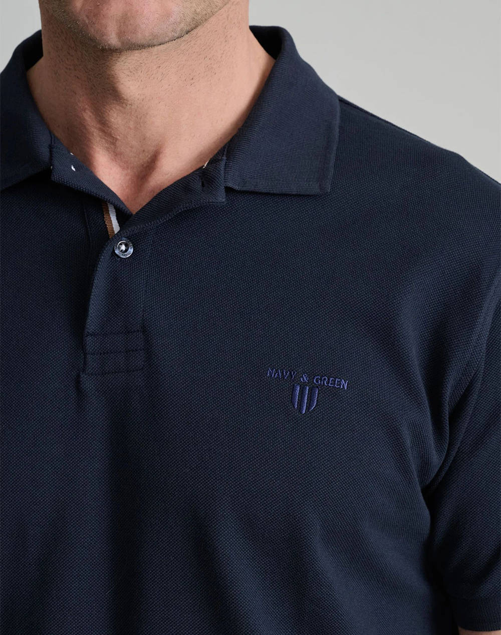 NAVY&GREEN ТЕНИСКА ПОЛО