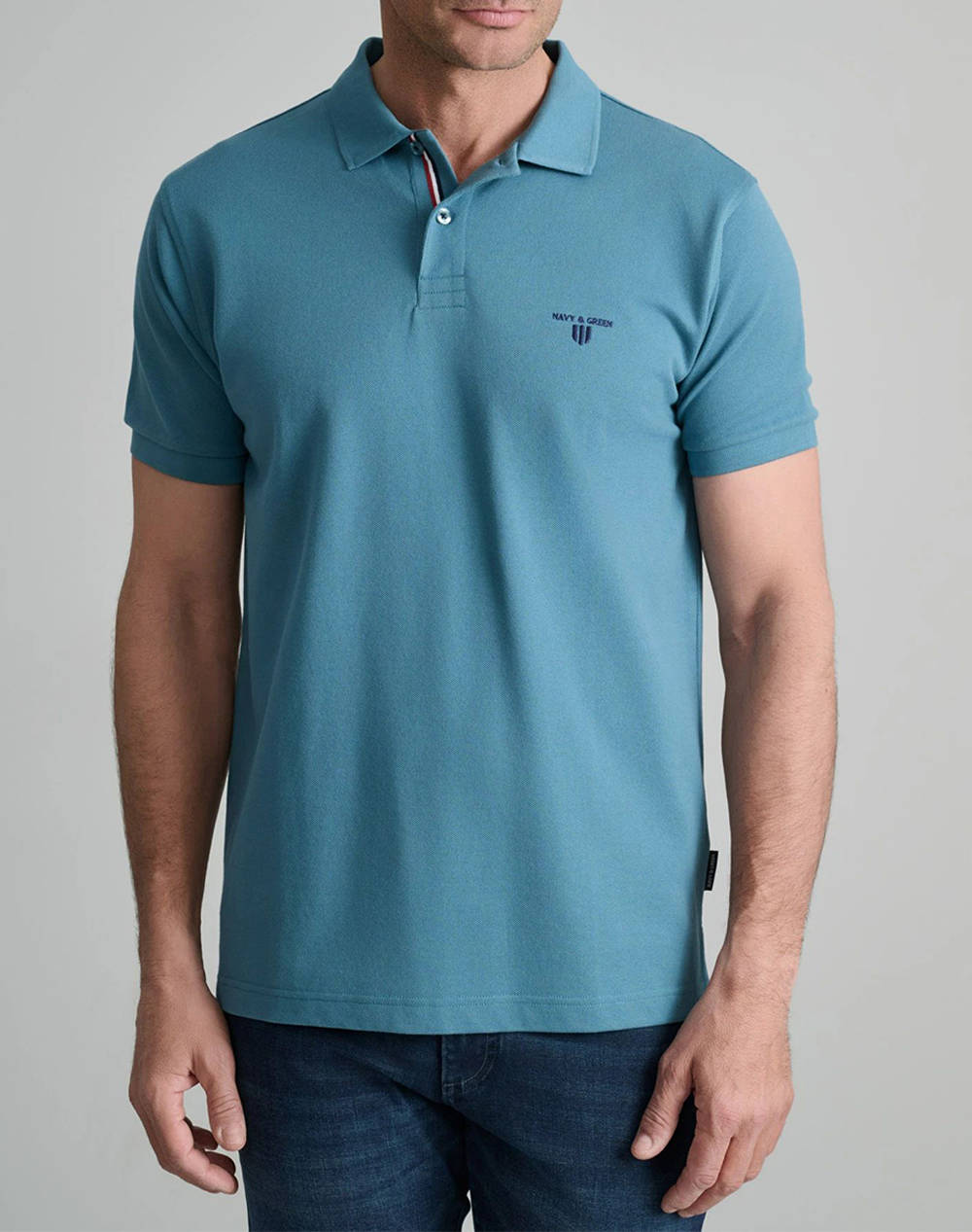 NAVY&GREEN ТЕНИСКА ПОЛО