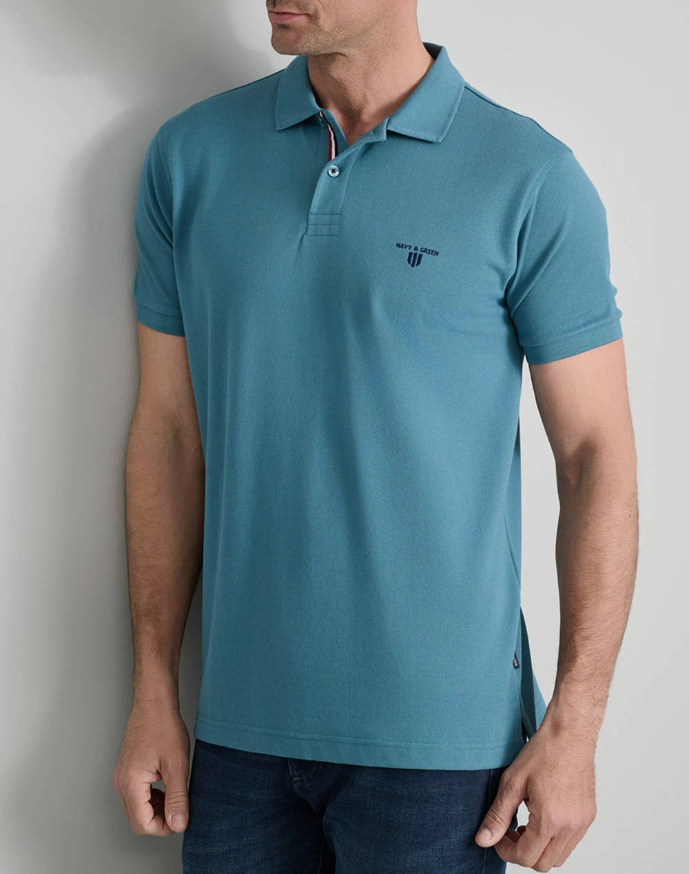 NAVY&GREEN ТЕНИСКА ПОЛО