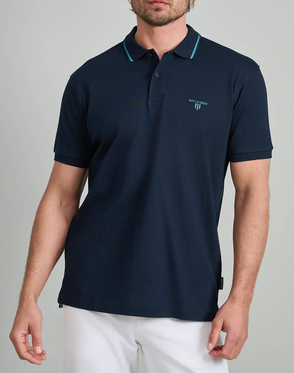 NAVY&GREEN ТЕНИСКА