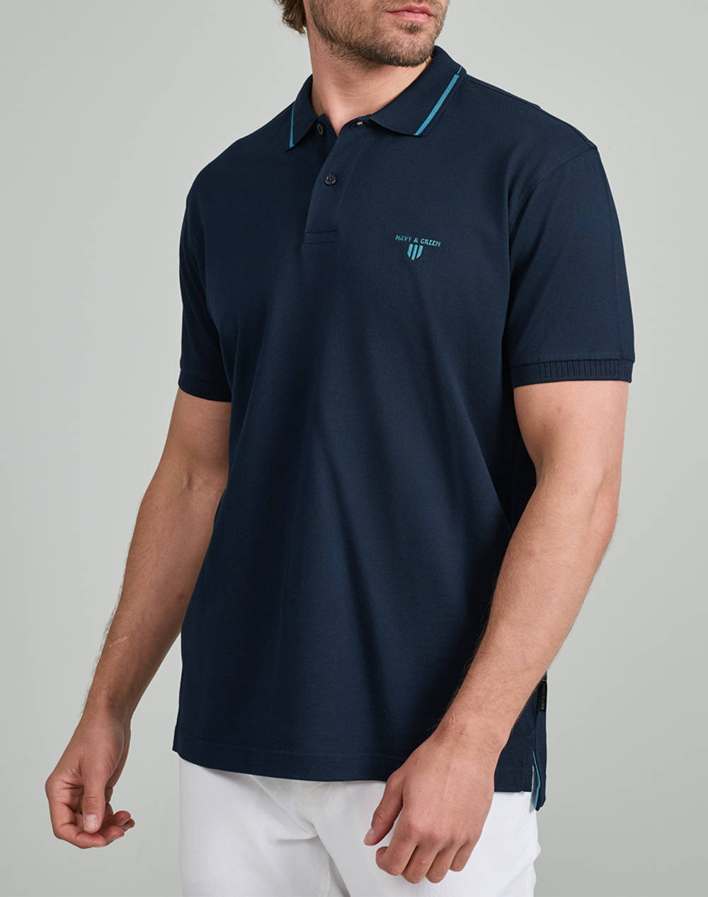 NAVY&GREEN ТЕНИСКА