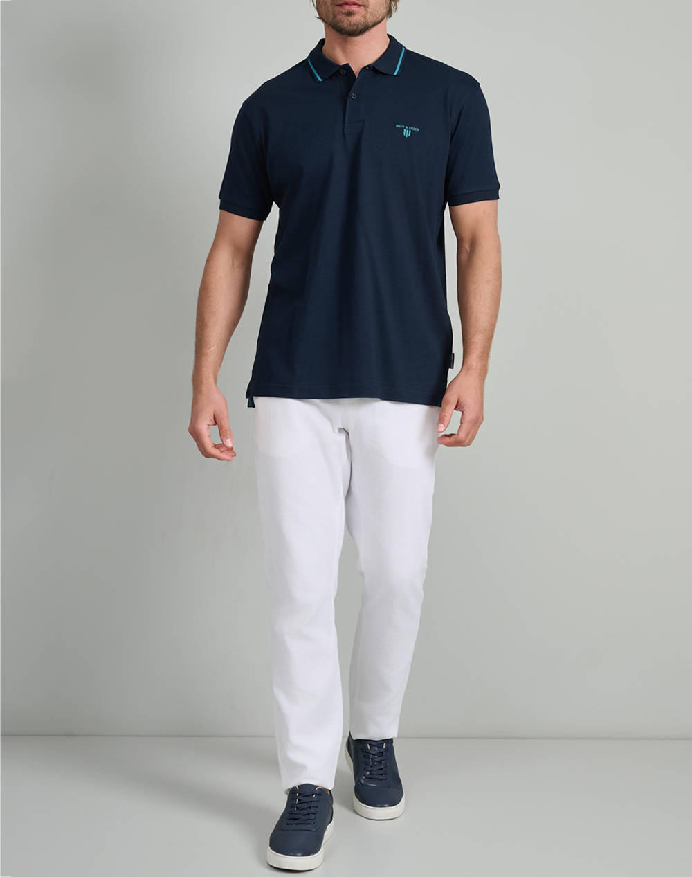 NAVY&GREEN ТЕНИСКА