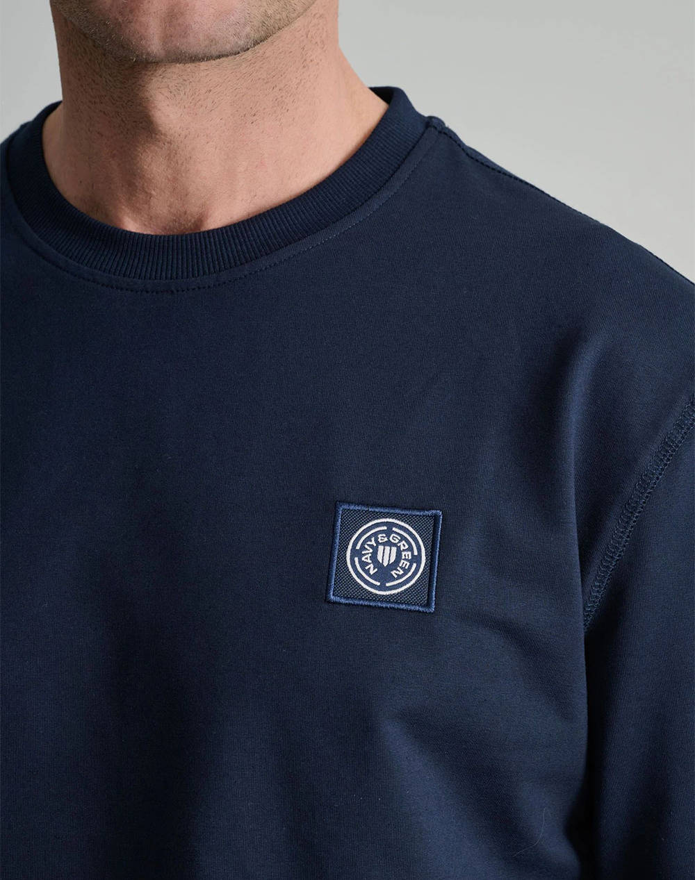 NAVY&GREEN БЛУЗА
