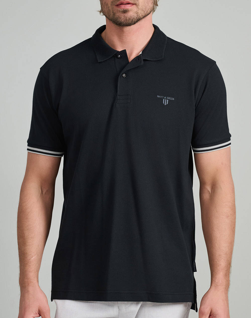 NAVY&GREEN ТЕНИСКА ПОЛО