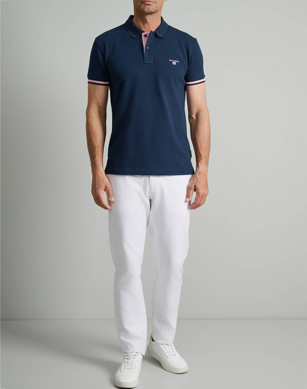 NAVY&GREEN МЪЖКА ТЕНИСКА ПОЛО, YOUNG LINE