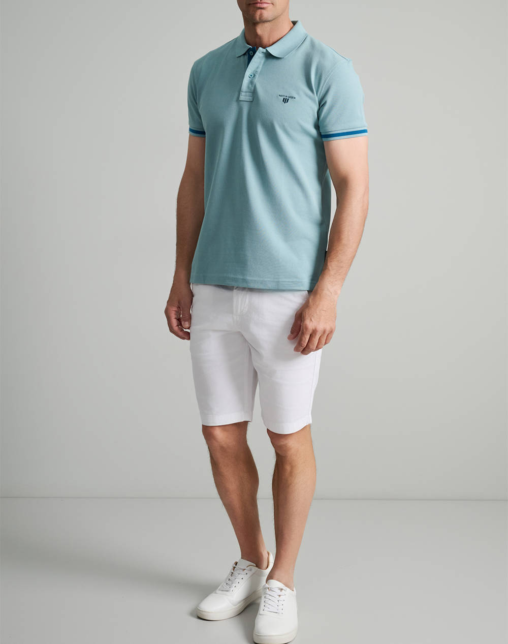 NAVY&GREEN МЪЖКА ТЕНИСКА ПОЛО, YOUNG LINE
