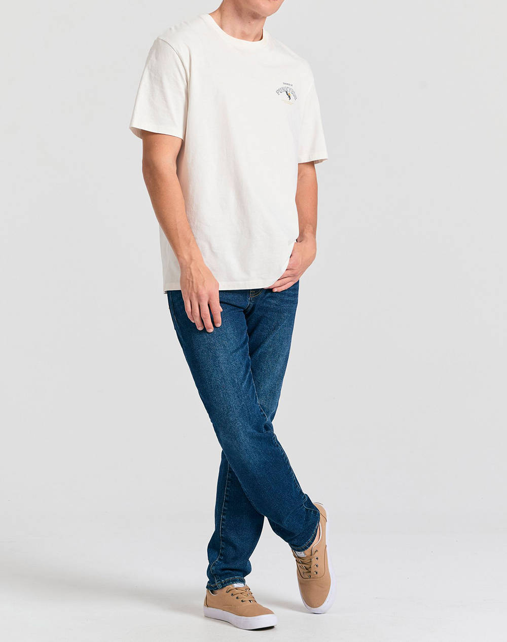 FUNKY BUDHA Мъжки дънки Tapered Fit