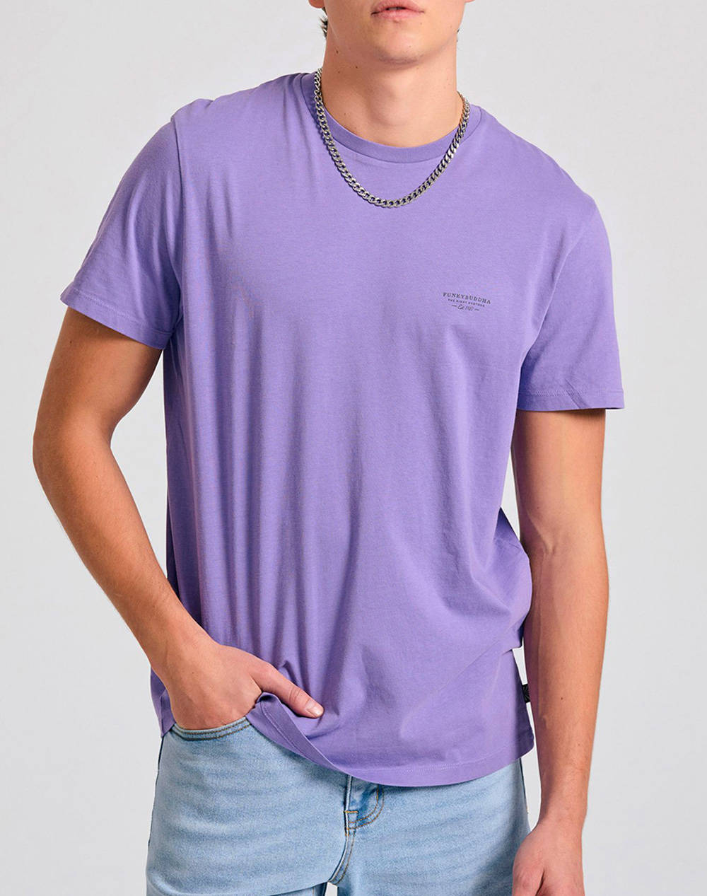 FUNKY BUDDHA МЪЖКА ТЕНИСКА Basic