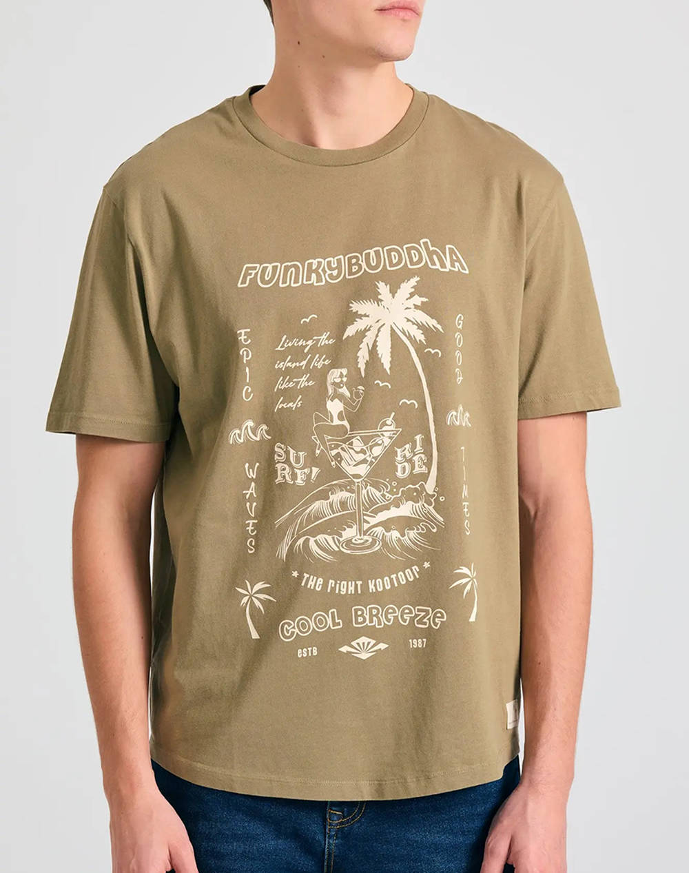FUNKY BUDDHA Мъжка тениска