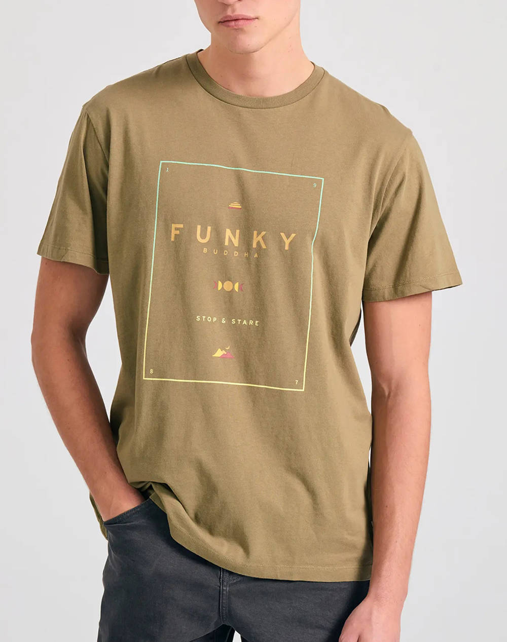 FUNKY BUDHA Мъжка тениска
