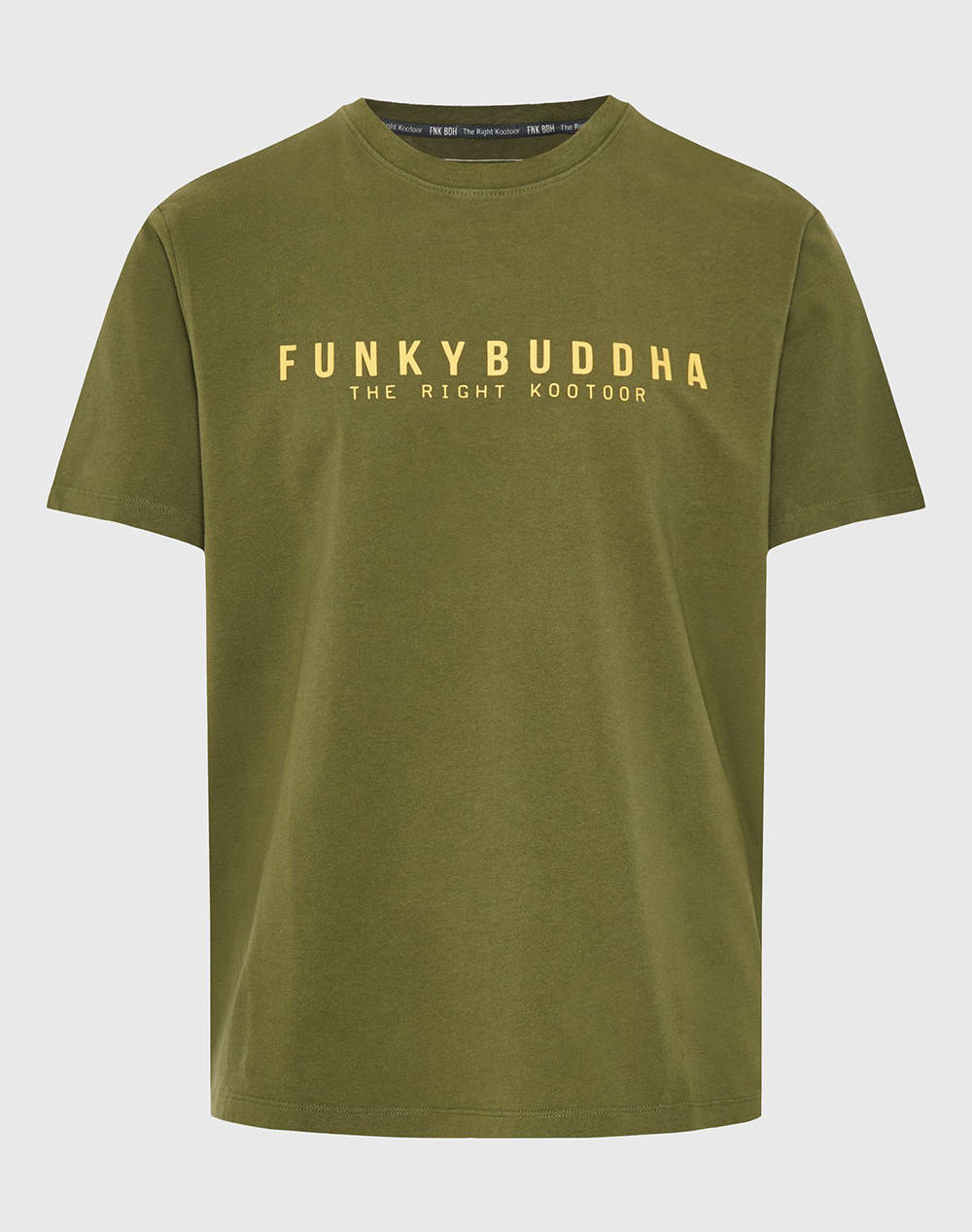 FUNKY BUDHA Мъжка тениска с къс ръкав и щампа