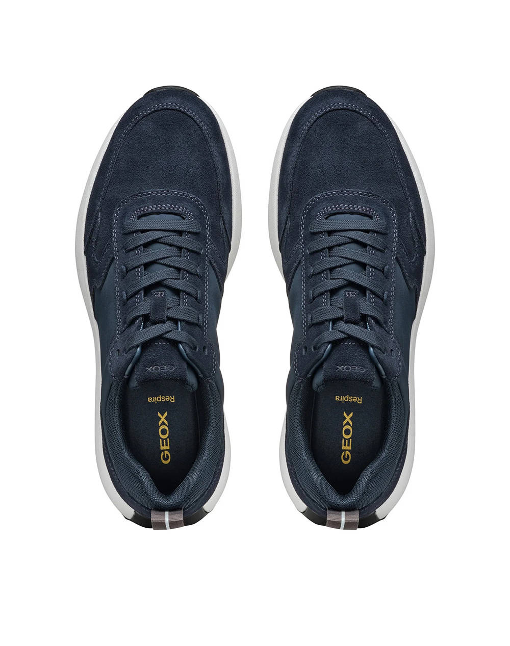 GEOX U VOLPIANO A - SUEDE+TEXTILE