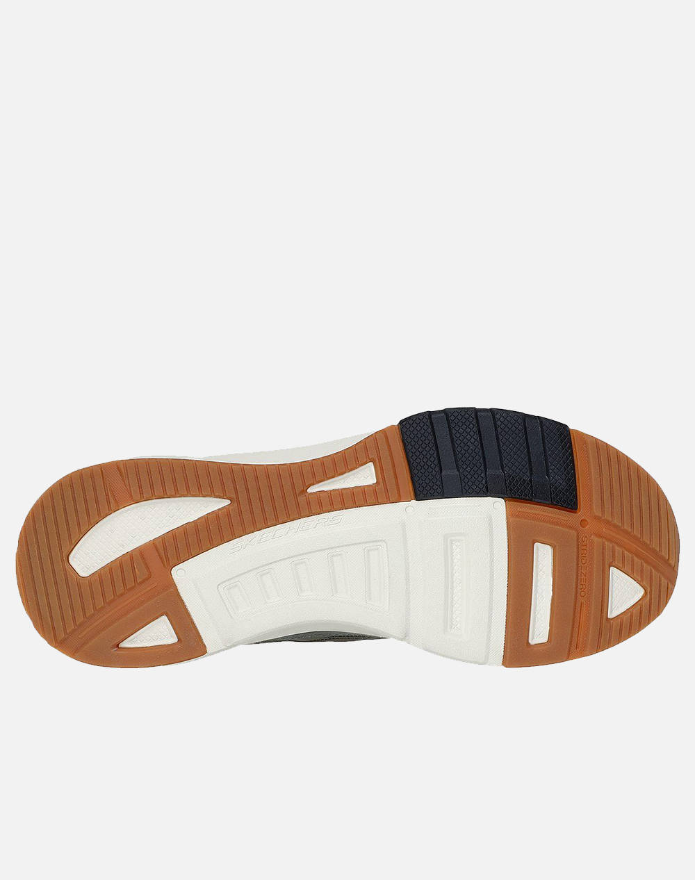 SKECHERS Leather Overlay Mesh Lace Up Sneaker W/ Swan Logo