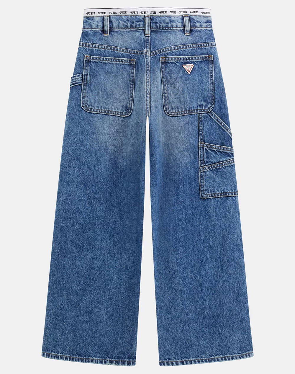 GUESS RIGID DENIM FASHION FIT PANTS ДЕТСКИ ПАНТАЛОНИ GIRL