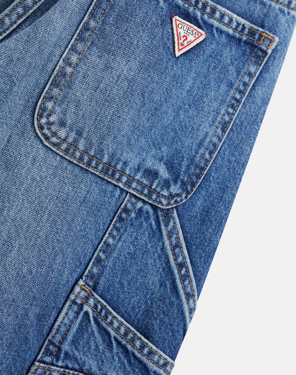 GUESS RIGID DENIM FASHION FIT PANTS ДЕТСКИ ПАНТАЛОНИ GIRL
