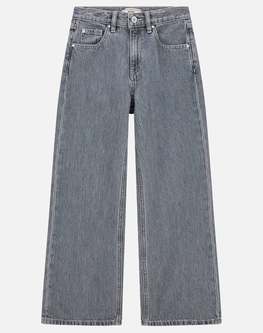GUESS GREY RIGID DENIM 90S PANTS ДЕТСКИ ПАНТАЛОН GIRL