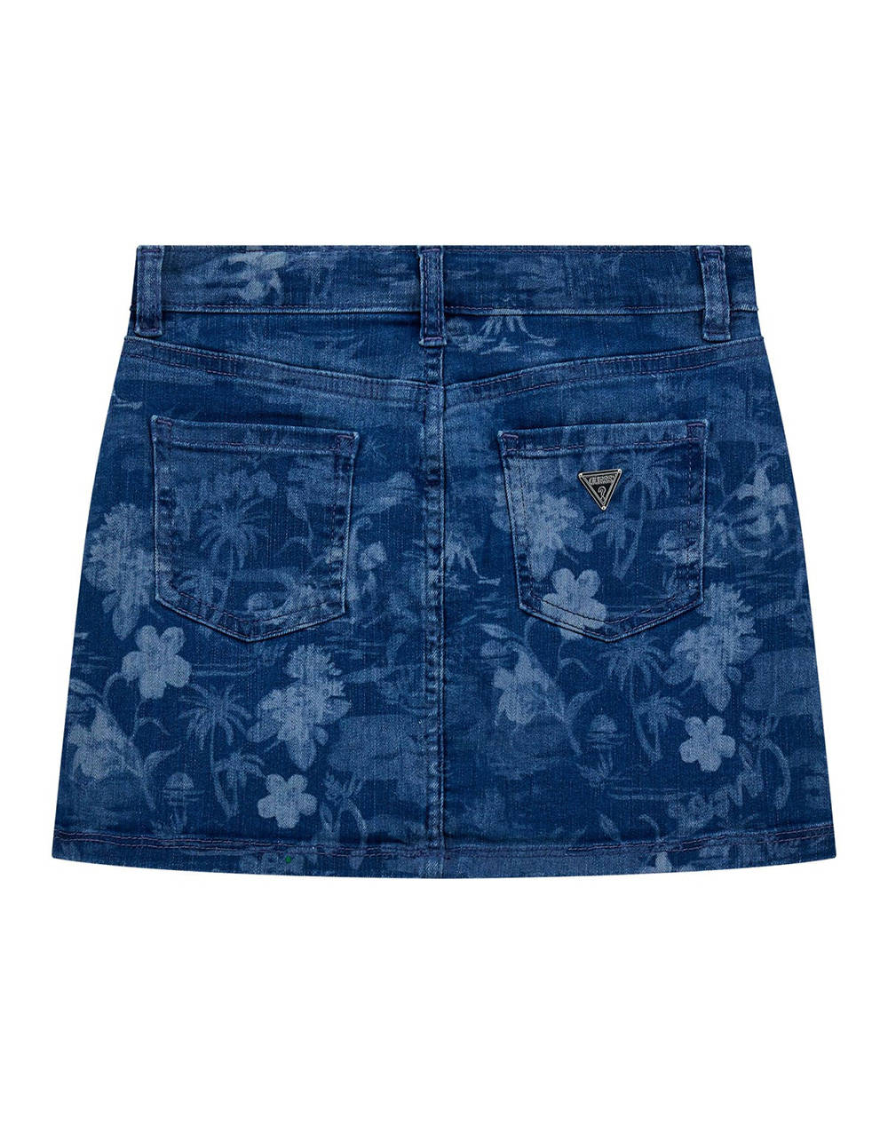 GUESS STRETCH DENIM SKIRT - POLY COTTON SERIOUS STR INDIGO ДЕТСКА ПОЛА GIRL