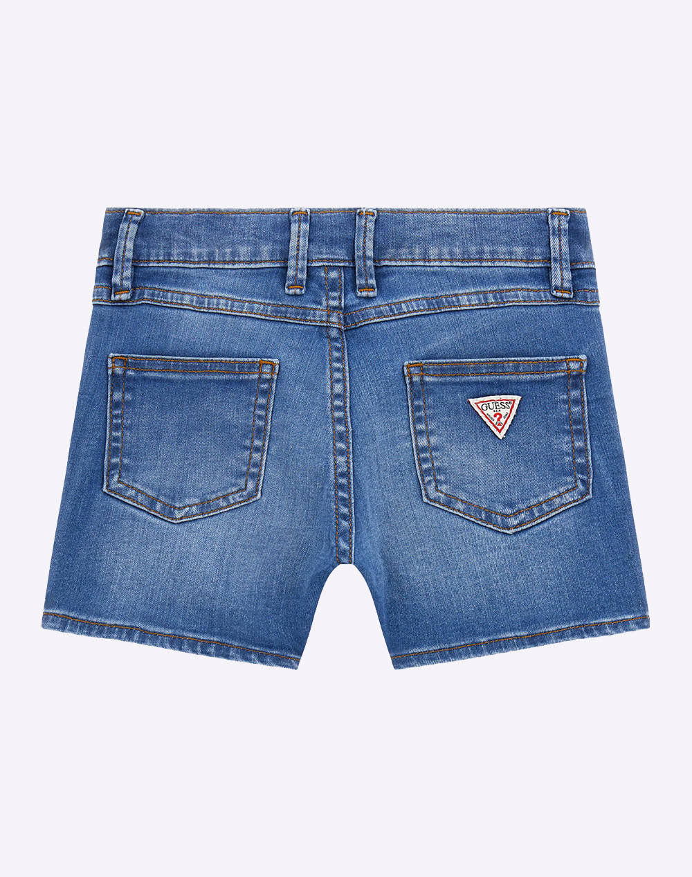 GUESS STRETCH DENIM SHORT - STRETCH DENIM_9.1 OZ КЪСИ ПАНТАЛОНИ ЗА ДЕЦА GIRL
