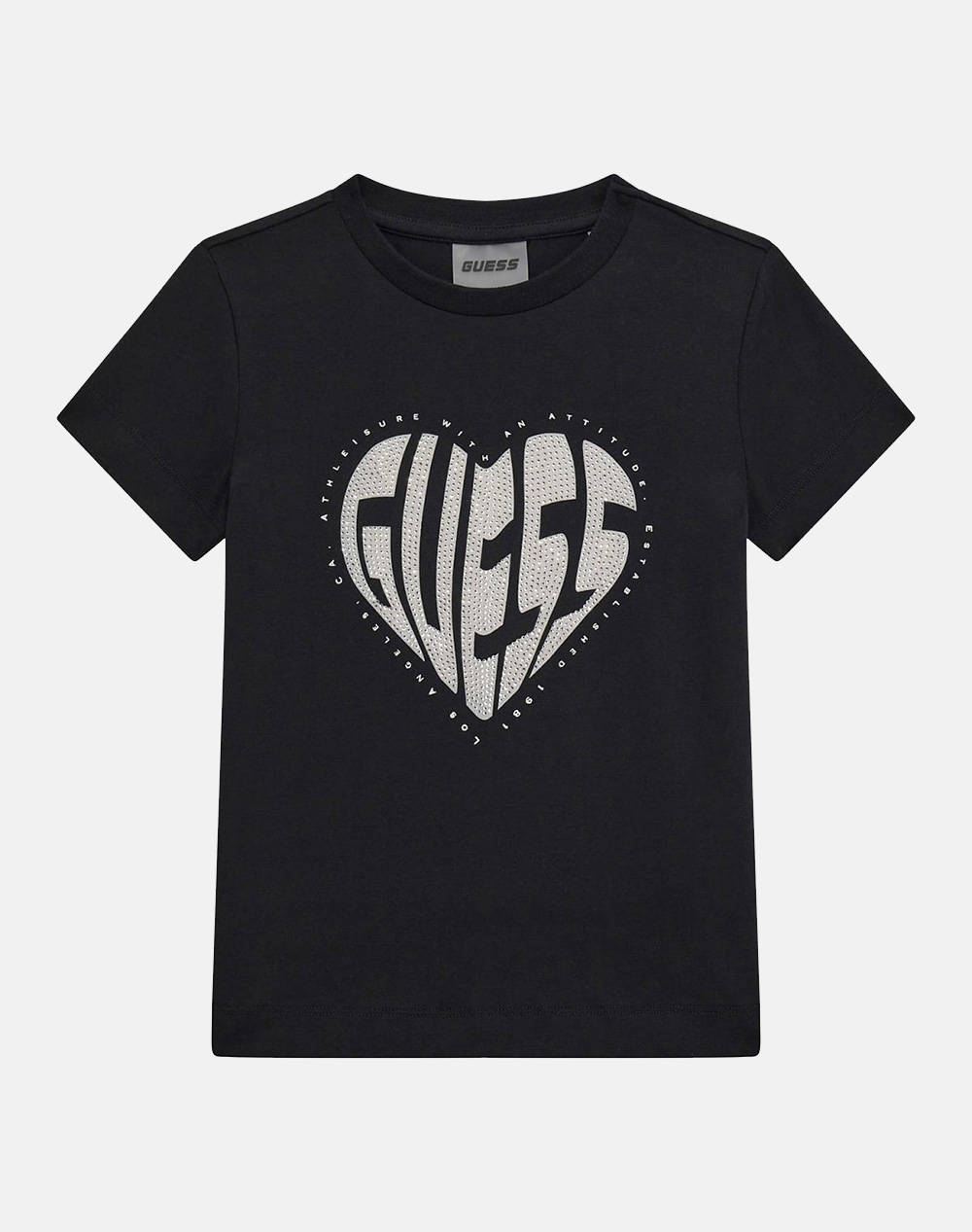 GUESS SS T-SHIRT_MINIME - MID ORGANIC STRETCH JERSEY 180 ТЕНИСКА G