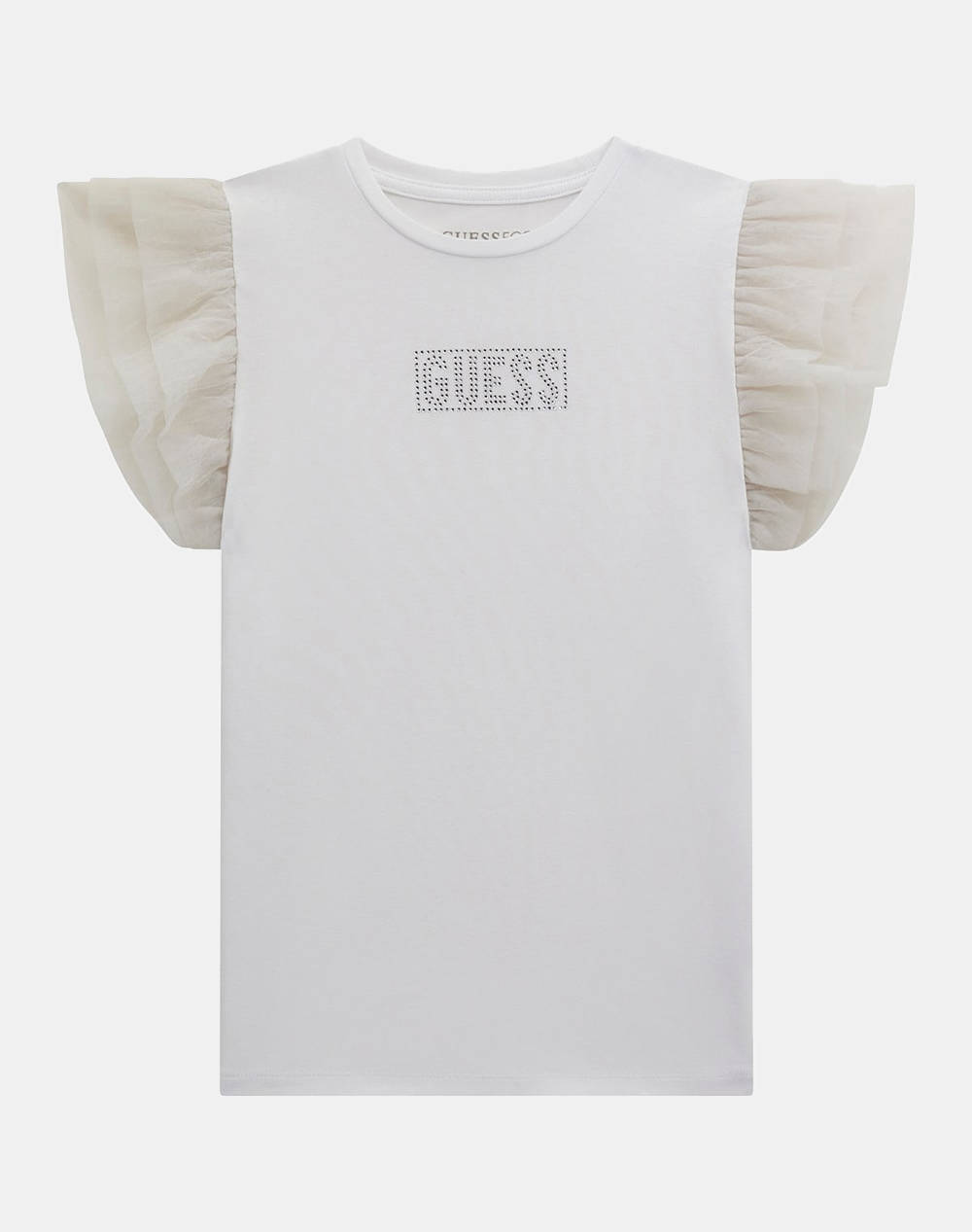 GUESS SS T-SHIRT W/MESH_CEREMONY ДЕТСКА ТЕНИСКА GIRL