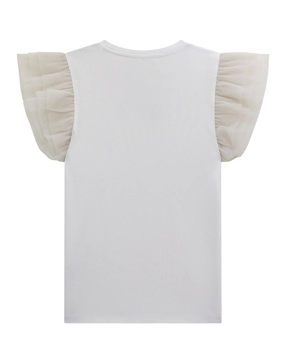 GUESS SS T-SHIRT W/MESH_CEREMONY ДЕТСКА ТЕНИСКА GIRL