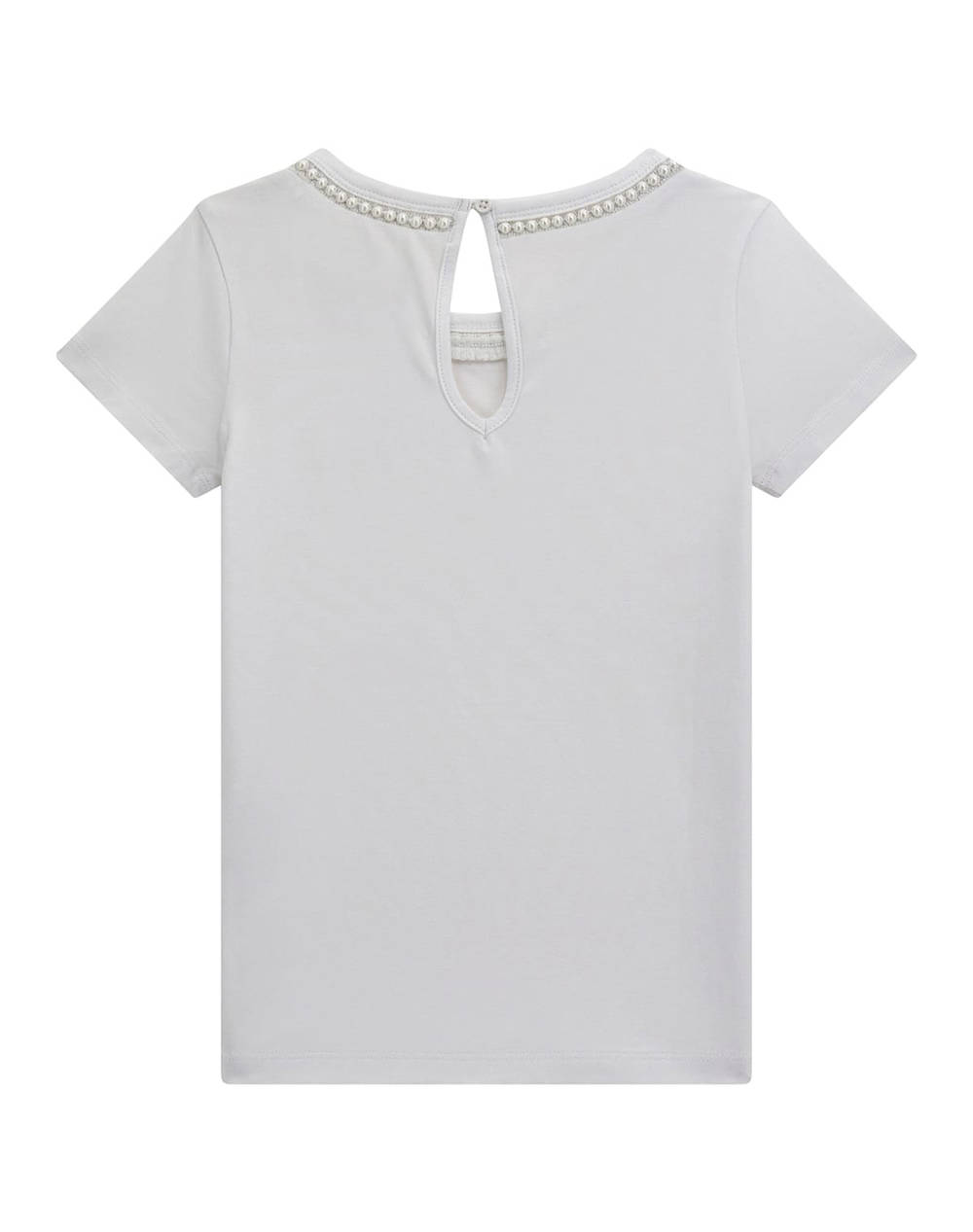GUESS SS T-SHIRT W/PEARLS_CEREMONY ДЕТСКА ТЕНИСКА GIRL