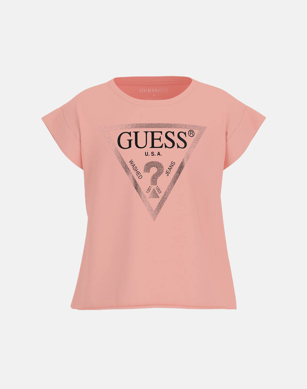 GUESS CROPPED SS TSHIRT_CORE Детска тениска GIRL