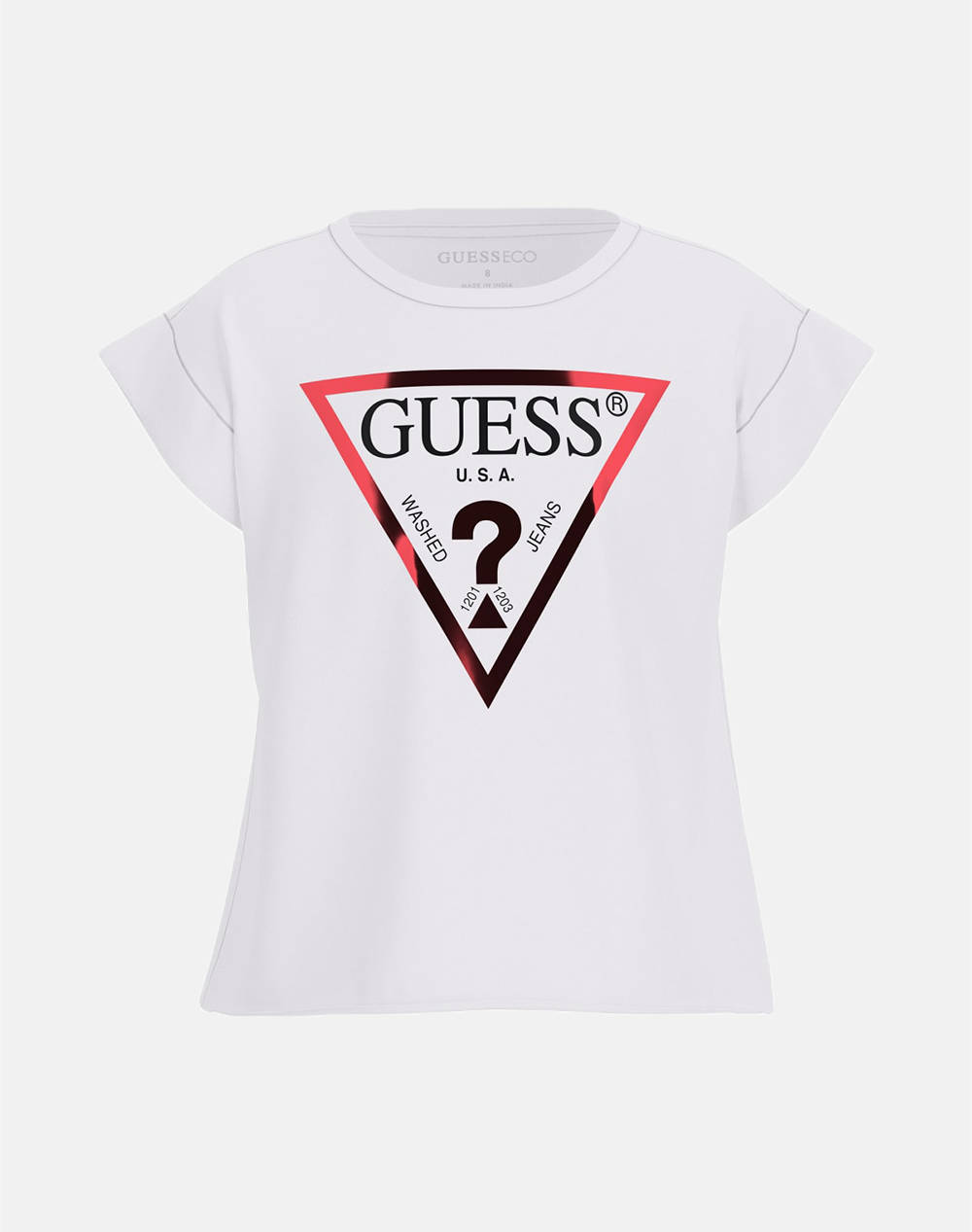 GUESS CROPPED SS TSHIRT_CORE Детска тениска GIRL