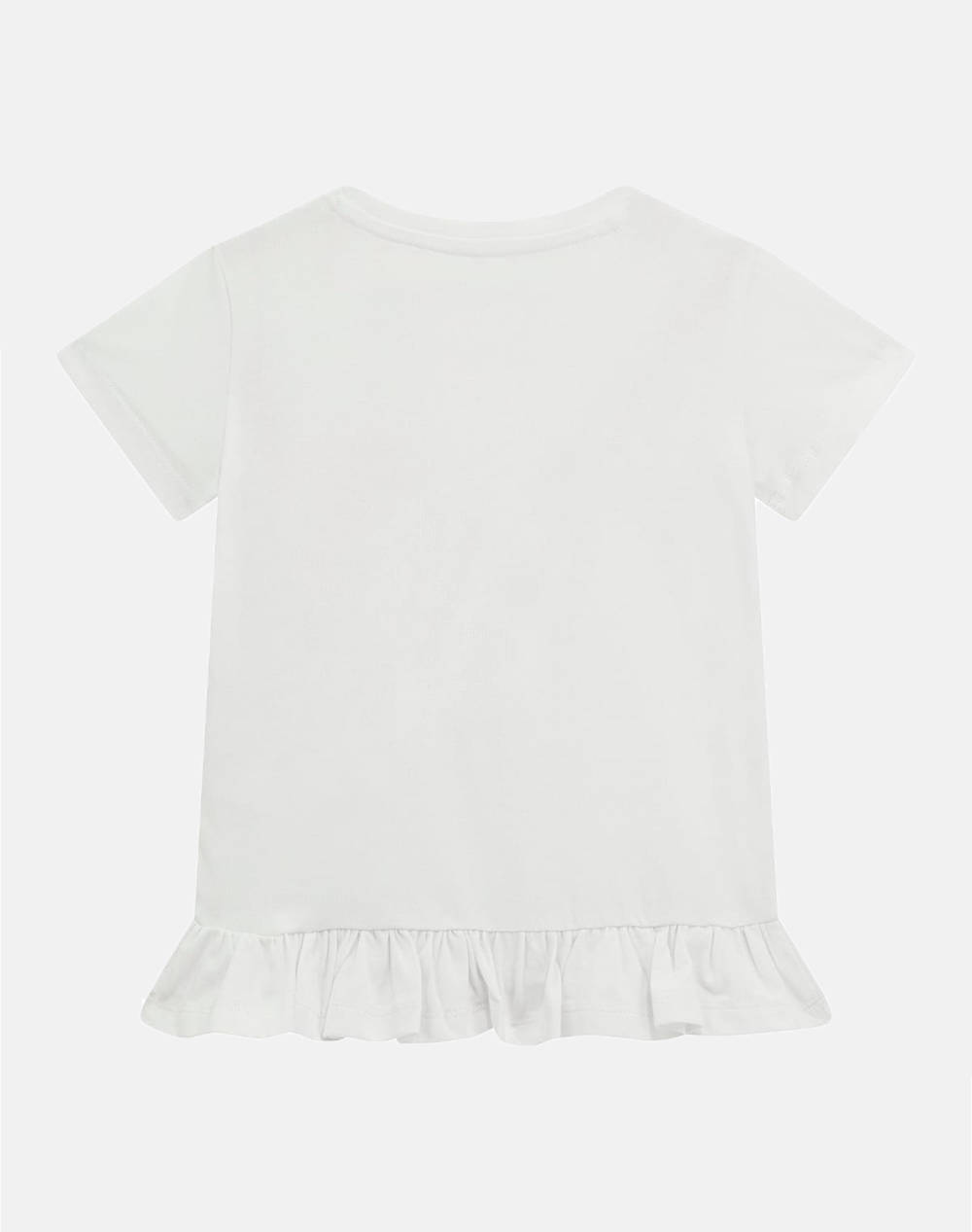 GUESS SS T-SHIRT W/FRILL ДЕТСКА ТЕНИСКА GIRL