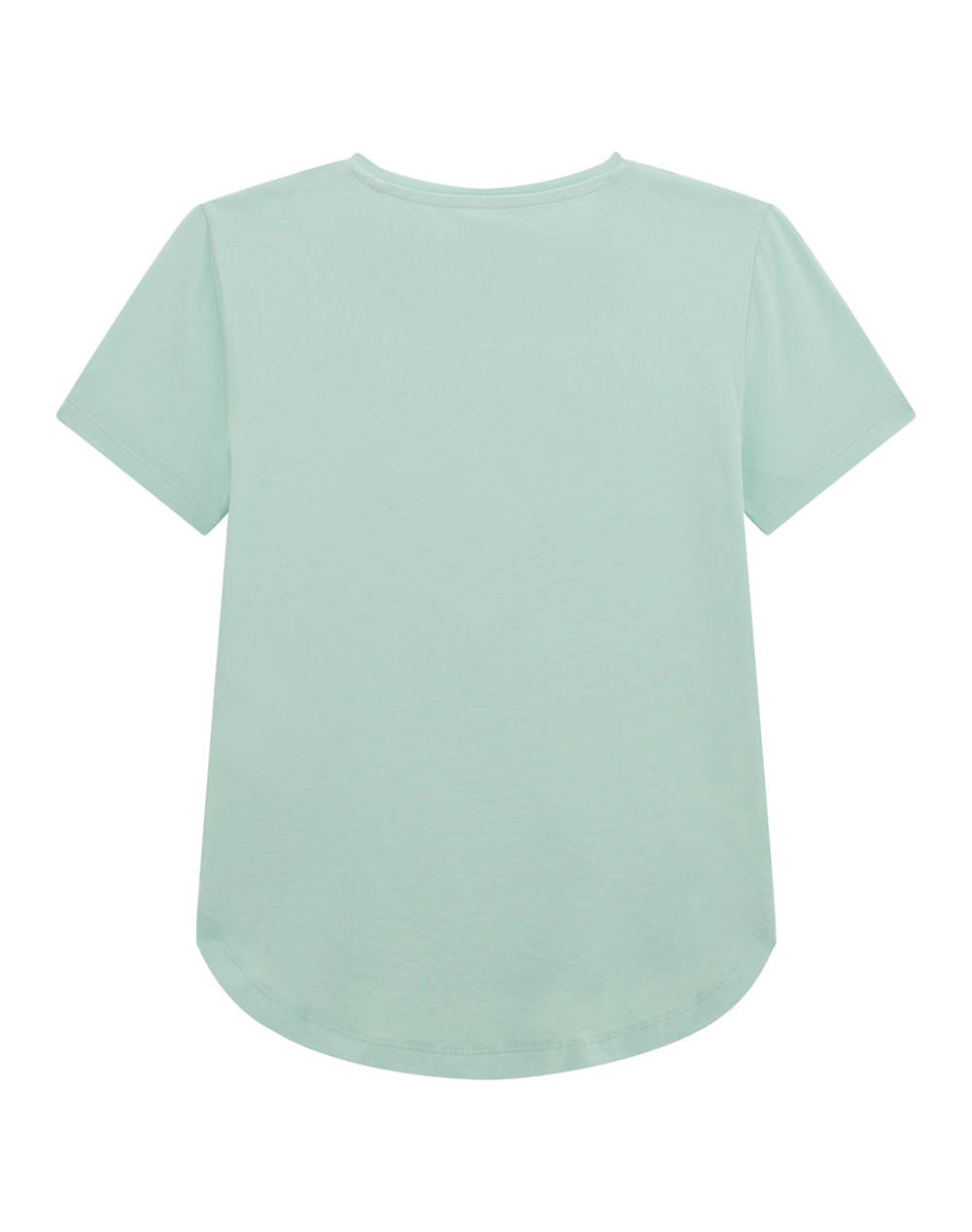 GUESS HIGH LOW SS T-SHIRT - MID ORGANIC CO STR JERSEY 160 ТЕНИСКА G