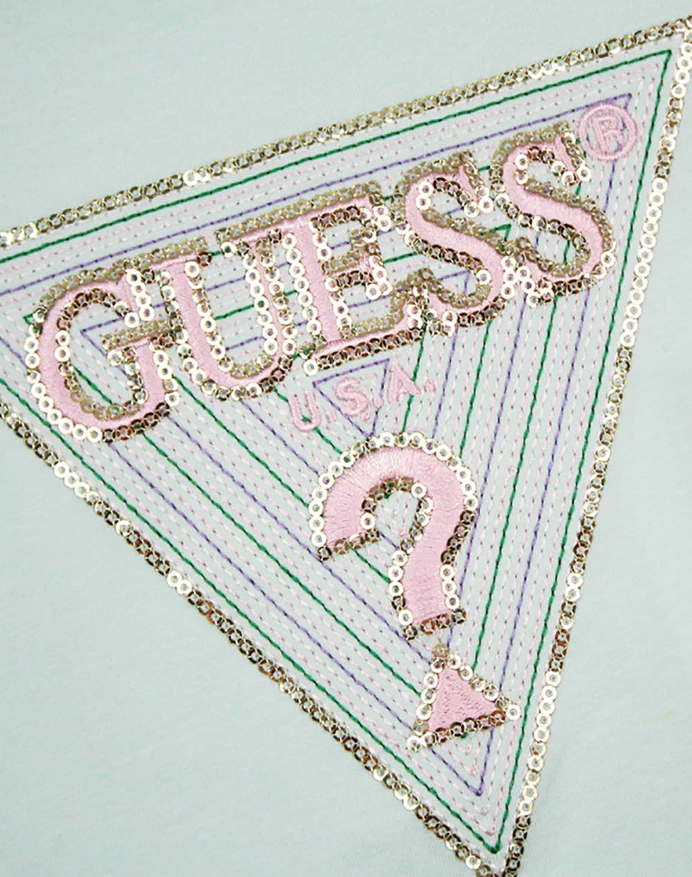 GUESS BATWING SS T-SHIRT - MID ORGANIC CO STR JERSEY 160 ТЕНИСКА G