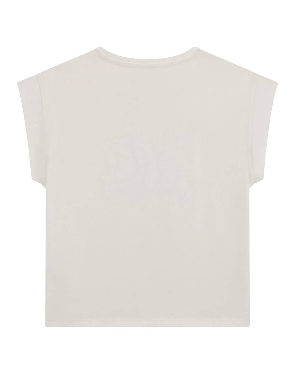 GUESS MIDI SS T-SHIRT - MID ORGANIC CO STR JERSEY 160 ТЕНИСКА G