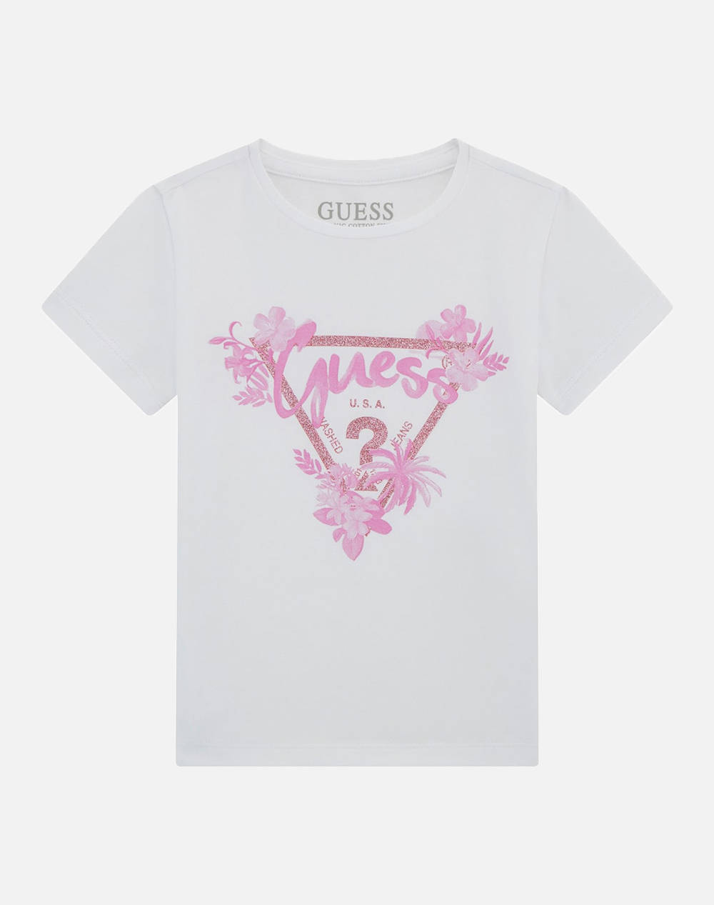 GUESS SS T-SHIRT - MID ORGANIC CO STR JERSEY 160 ТЕНИСКА G