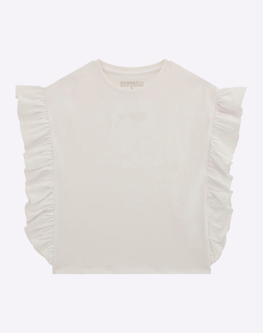 GUESS SS T-SHIRT - MID ORGANIC COTTON JERSEY 210 ДЕТСКА ТЕНИСКА GIRL