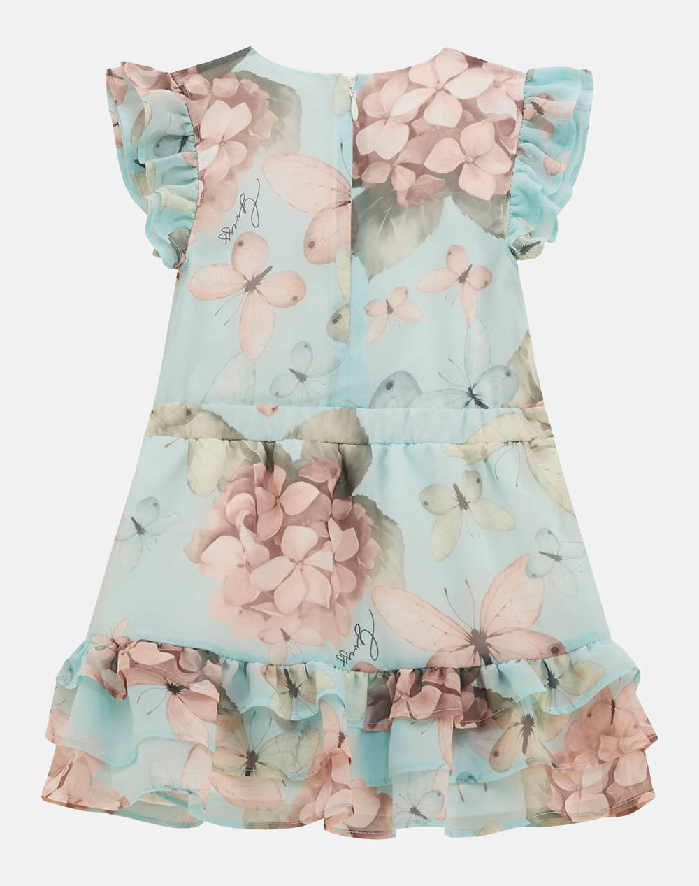 GUESS CHIFFON SL DRESS Детска рокля GIRL