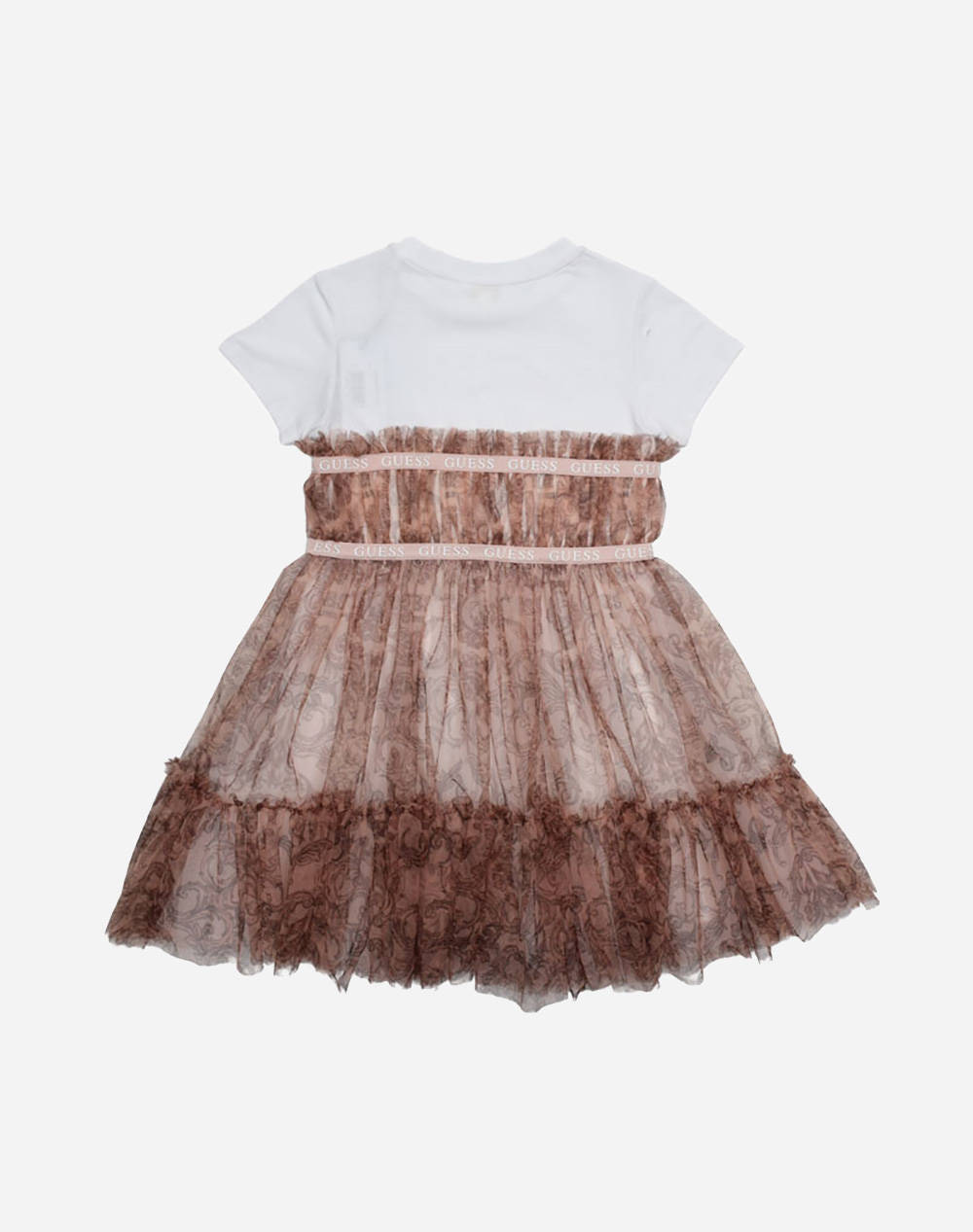GUESS MIXED FABRIC SS БЕБЕ МОМИЧЕ РОКЛЯ