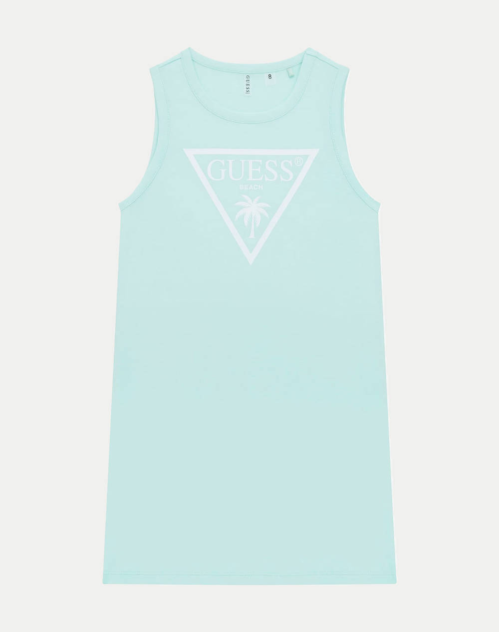 GUESS JERSEY SL DRESS_MINI - MID ORGANIC COLOURED JERSEY РОКЛЯ G