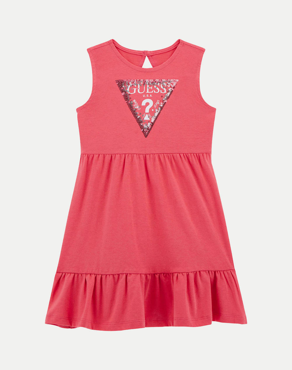 GUESS SL DRESS - MID ORGANIC CO STR JERSEY 160 РОКЛЯ G