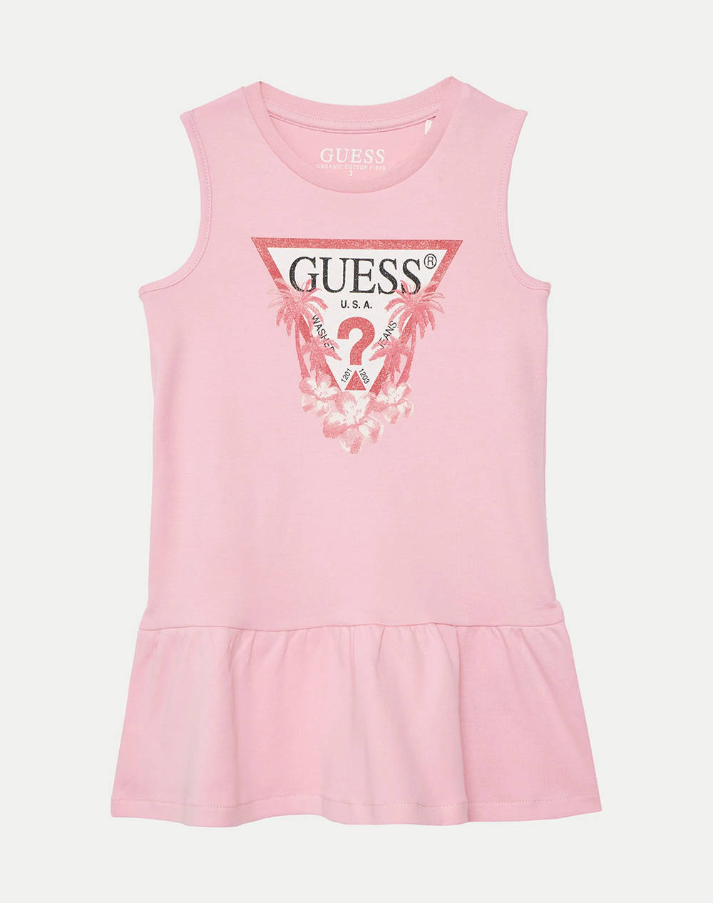 GUESS INTERLOCK SLEEVELESS - MID ORGANIC CO INTERLOCK 190 РОКЛЯ G