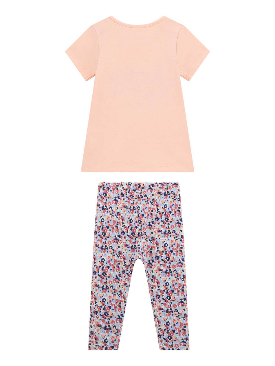 GUESS SET SS T-SHIRT+LEGGINGS ДЕТСКИ КОМПЛЕКТ GIRL