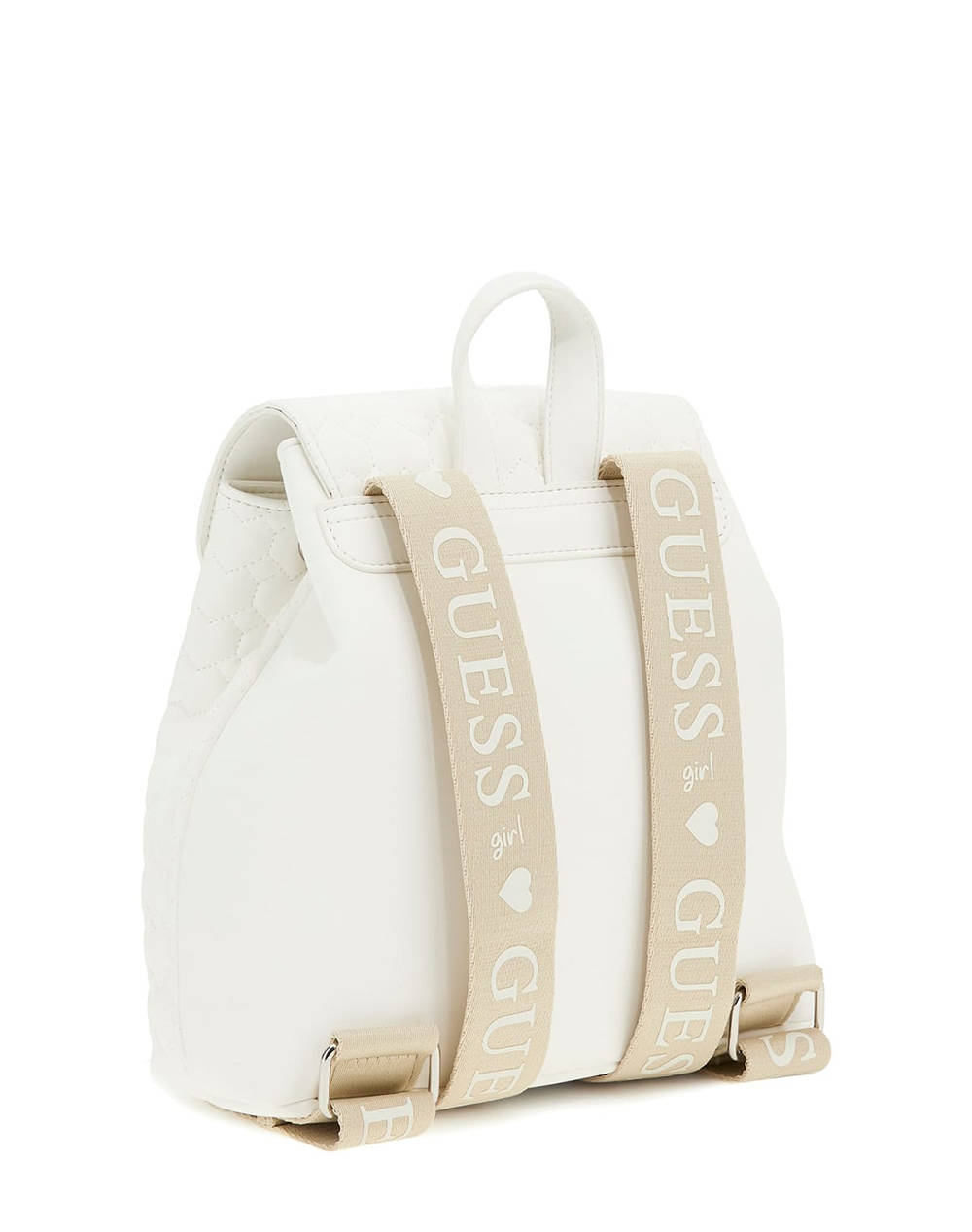 GUESS QUILTED BACKPACK - PU MATT SOFT LEATHER ЧАНТА G