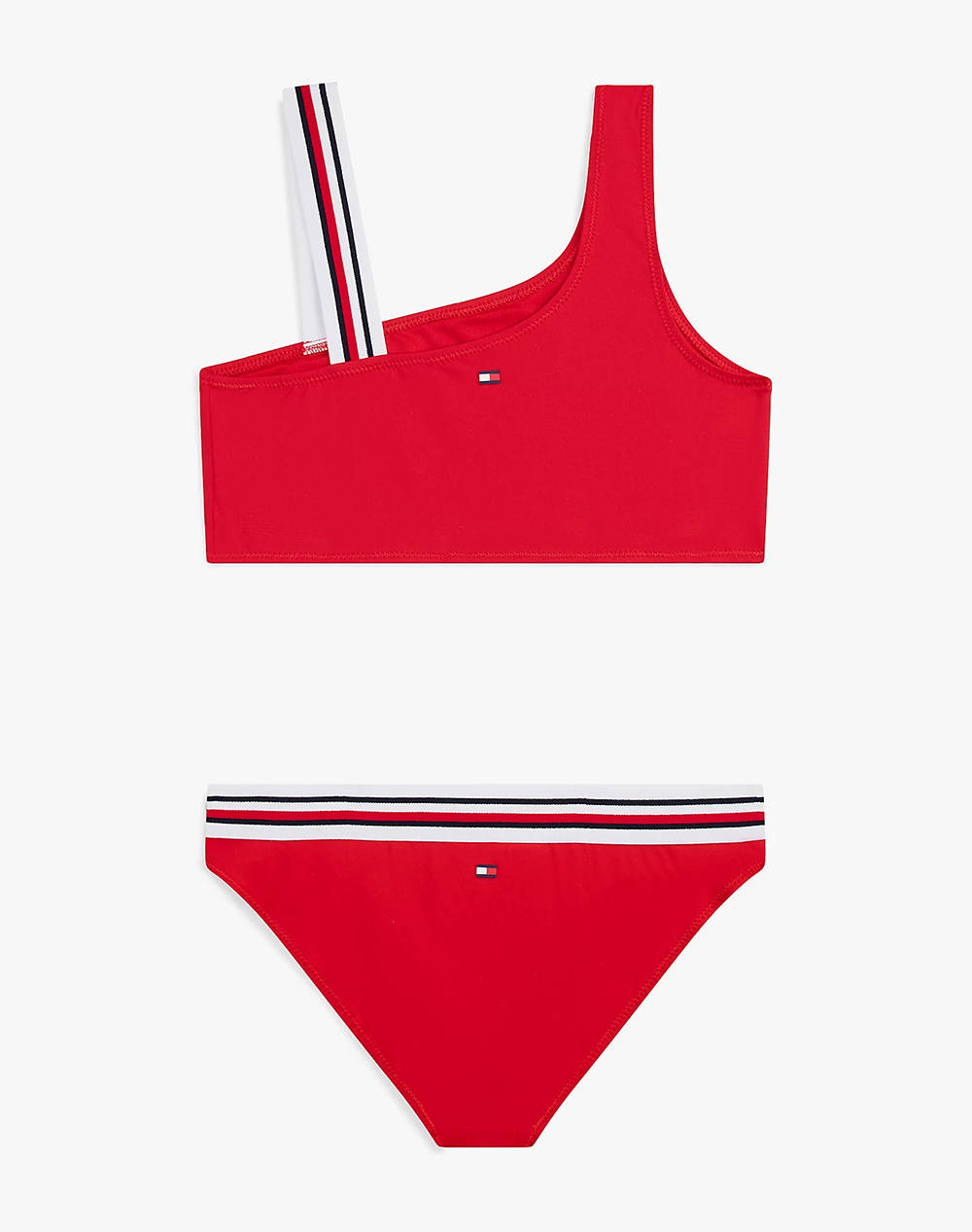 TOMMY HILFIGER ONE SHOULDER BIKINI SET