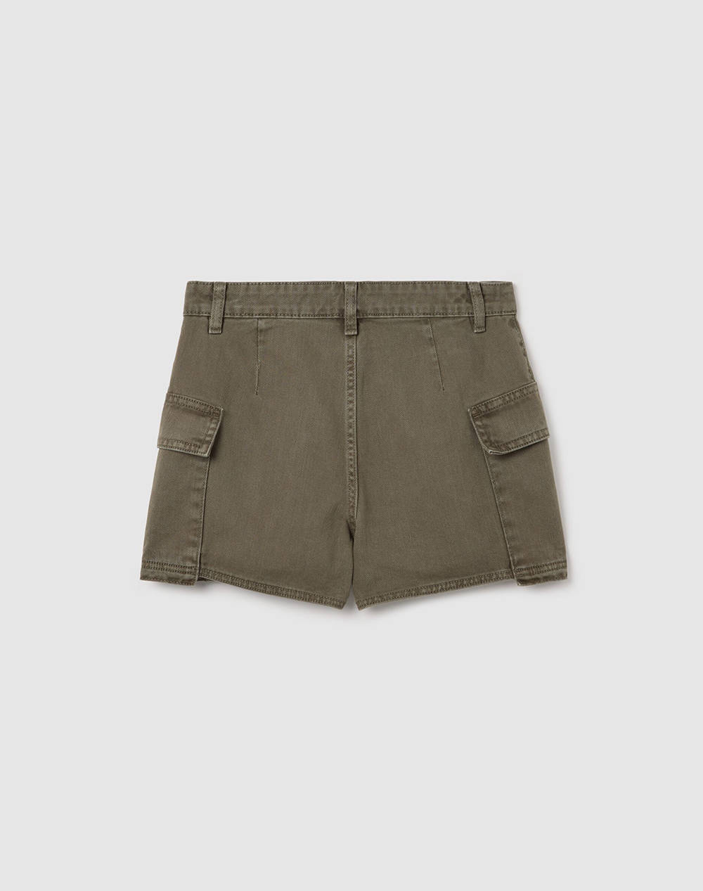 OVS SKORT CARGO ACID WASH