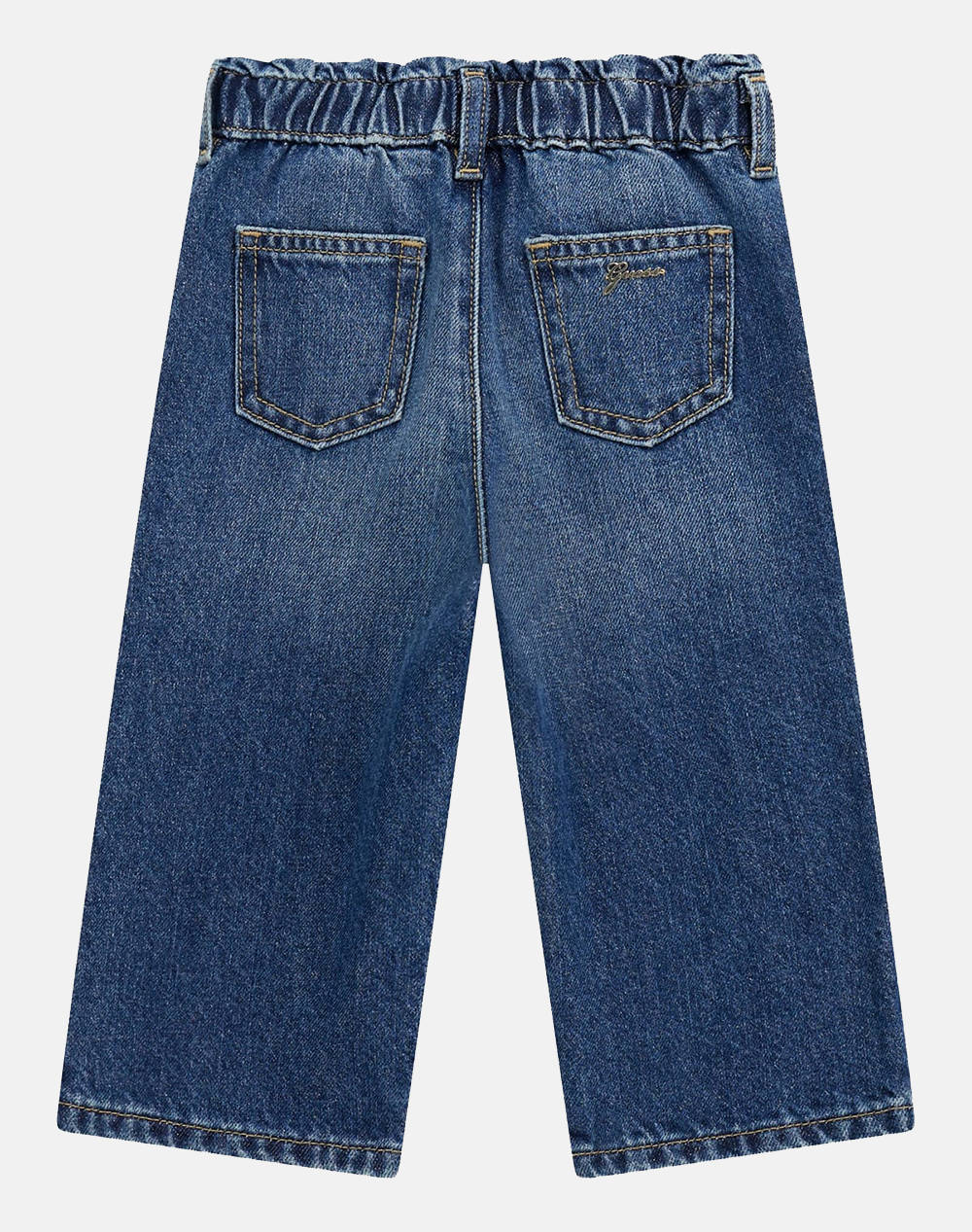 GUESS DENIM LUREX CULOTTE PANTS ДЕТСКИ ПАНТАЛОН GIRL