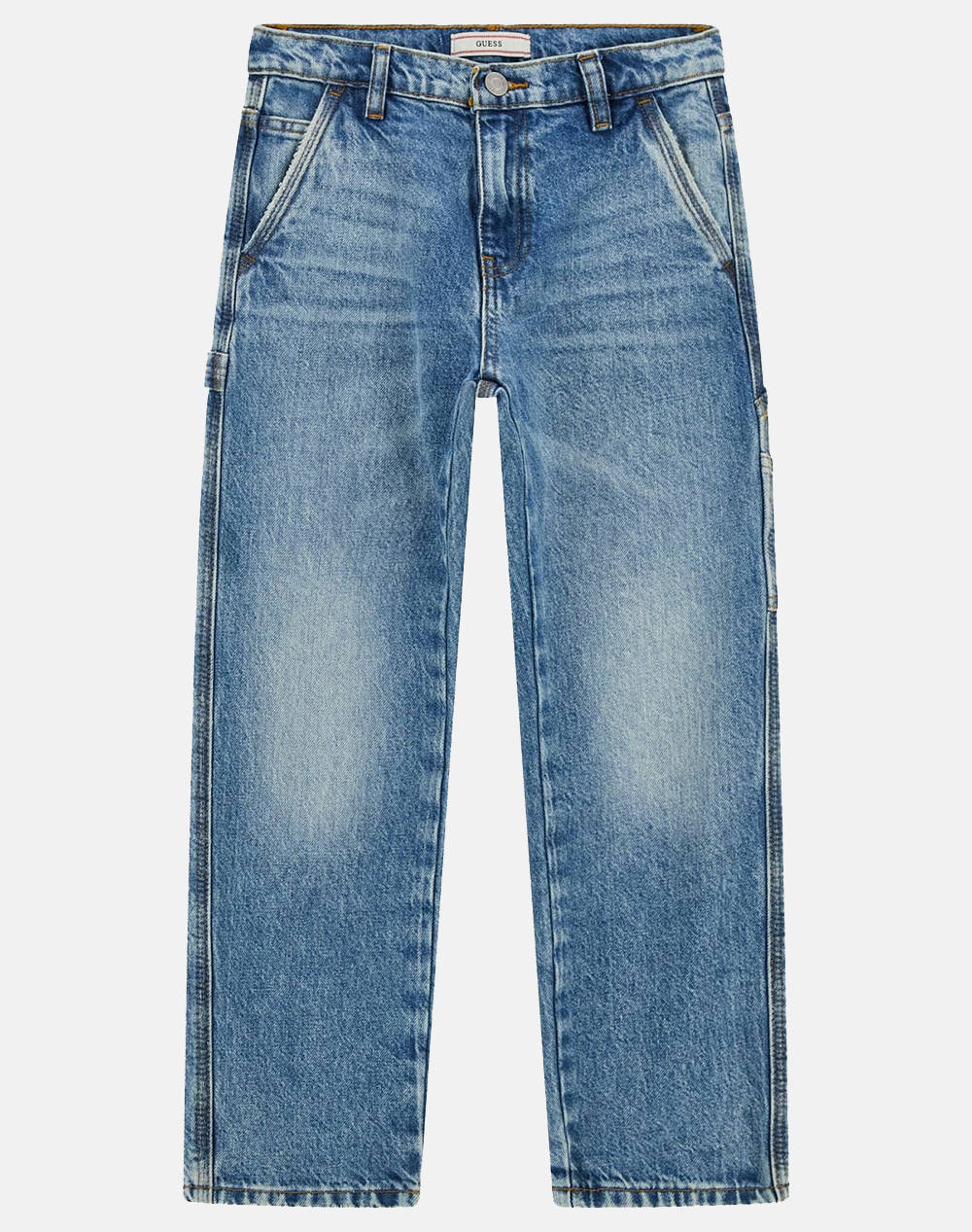 GUESS RIGID DENIM WORKER FIT PANTS ДЕТСКИ ПАНТАЛОН BOY